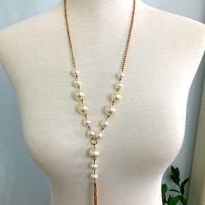 6 pieces sweater decorate necklace